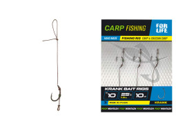 Готовий бойловий поводок KRANK BAIT RIGS №10, L-10см, (3шт)