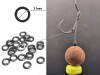 Монтажные кольца Round Ring Rig 3.1mm для изготовления волосяных монтажей