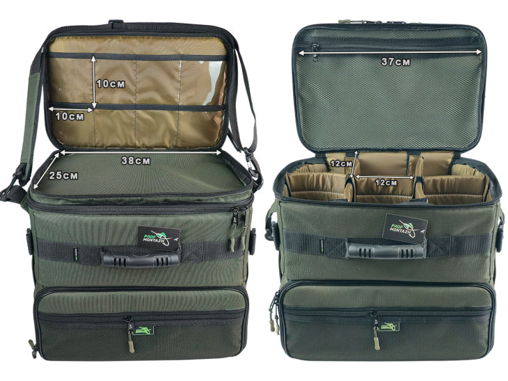Сумка Combo-Bag на 2 відсіки для коропової та фідерної ловлі Сумка Combo-Bag на 2 відсіки для коропової та фідерної ловлі