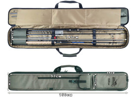 Чохол для вудилищ Carp&Feeder 4 Rods 150cм-foto7