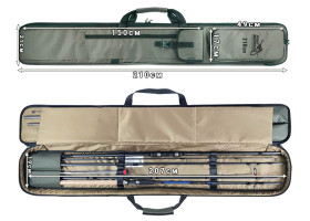 Чохол для вудилищ Carp&Feeder 4 Rods 210cм-foto7