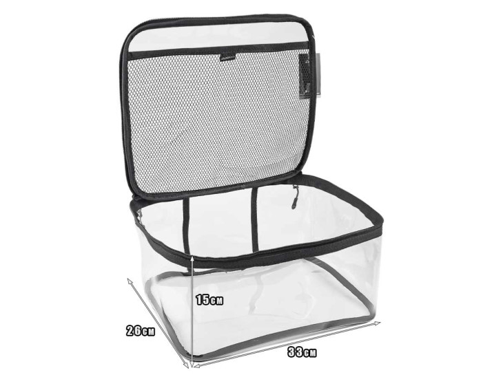Прозрачный органайзер Crystal Bag Grand (33x26x15)