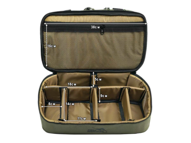 Двойная сумка с поводочницей Multi-Bag Double для аксессуаров и кормушек Двойная сумка с поводочницей Multi-Bag Double для аксессуаров и кормушек