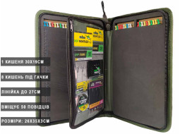 Повідочниця RIG-BOX BIG на 50 повідців (Khaki)-foto2