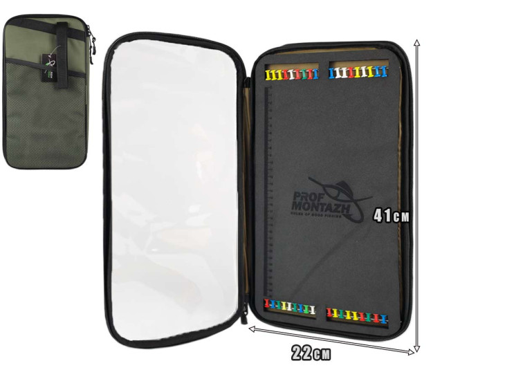 Повідочниця Crystal Case LONG (42x22x2см)