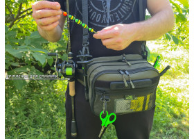 Поясна спінінгова сумка Spin-Master (Gray)-foto5