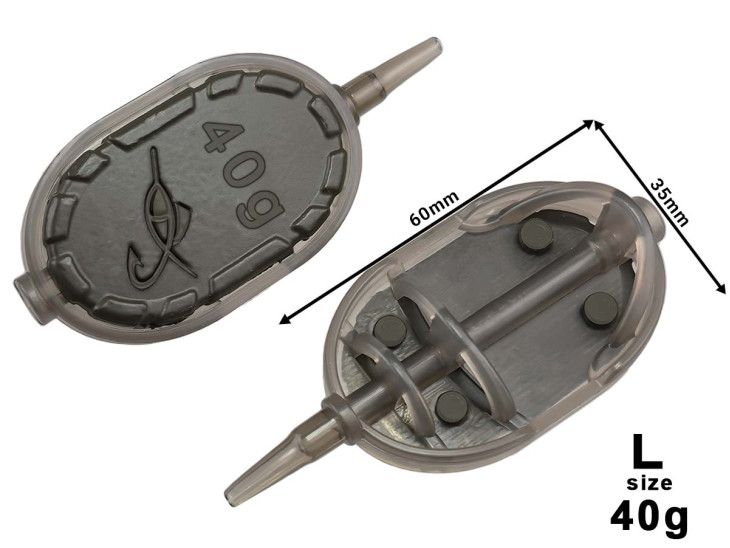 Кормушка Flat-Boyle -L- 40г