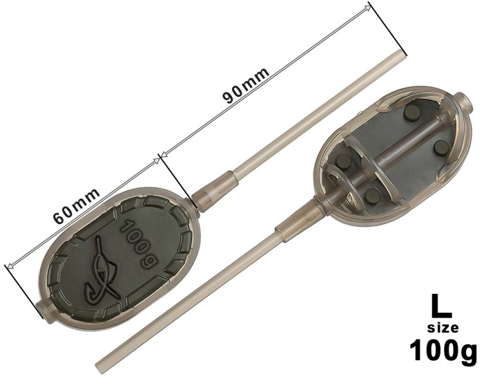 Кормушка Romanian Flat Boyle -L- 100г Кормушка Romanian Flat Boyle -L- 100г