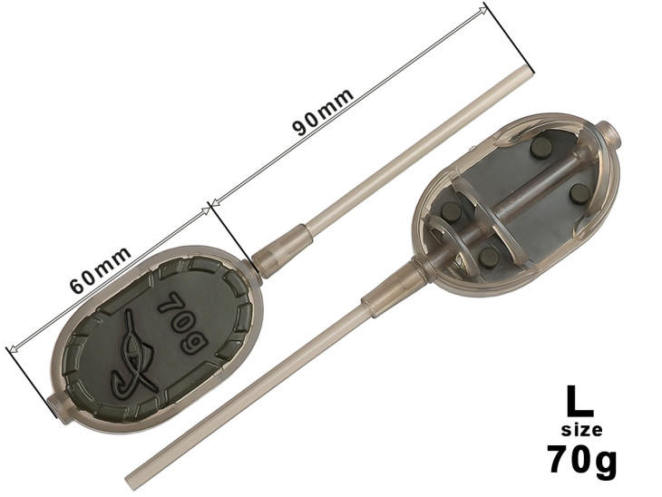 Кормушка Romanian Flat Boyle -L- 70г Кормушка Romanian Flat Boyle -L- 70г