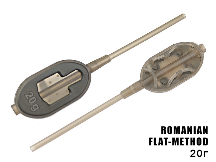 Кормушка Romanian Flat-Method 20г (3шт) Кормушка Romanian Flat-Method 20г (3шт)