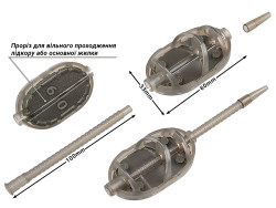Кормушка QTS Fast Flat Feeder -L- 30г-foto2
