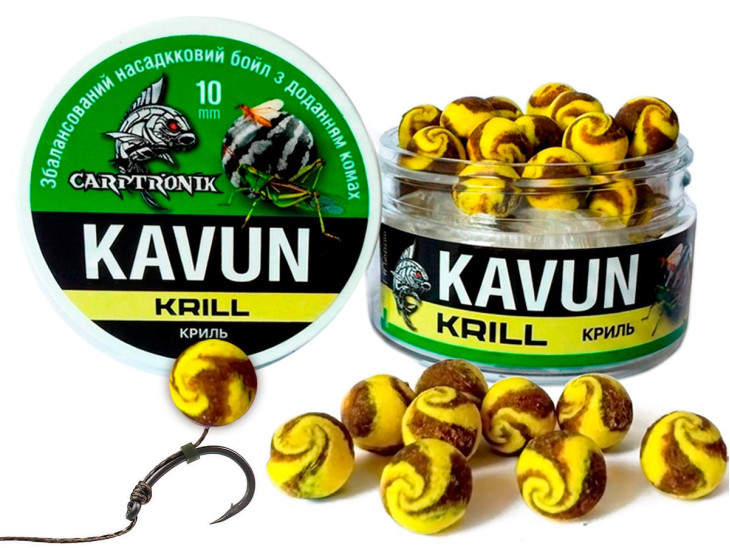 Бойл Wafters KAVUN с насекомыми (Криль) 10мм Бойл Wafters KAVUN с насекомыми (Криль) 10мм