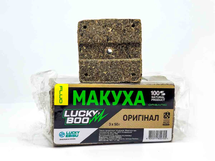 Макуха Lucky Ebisu с отверстием для макушатника (Оригинал) 3шт Макуха Lucky Ebisu с отверстием для макушатника (Оригинал) 3шт