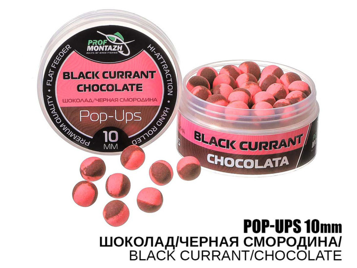 Бойли POP UPS - Шоколад-Чорна смородина (Black currant-Chocolate) 10мм Бойли POP UPS - Шоколад-Чорна смородина (Black currant-Chocolate) 10мм