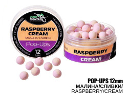 Бойли POP UPS - Малина/Вершки (Raspberry/Cream) 12мм Бойли POP UPS - Малина/Вершки (Raspberry/Cream) 12мм