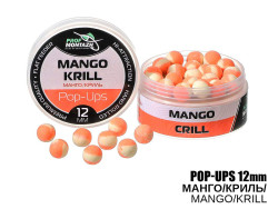 Бойли POP UPS - Манго-Кріль (Mango-Krill) 12мм Бойли POP UPS - Манго-Кріль (Mango-Krill) 12мм