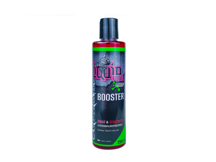 Booster Кальмар-Осьминог-Клюква (Squid-Octopus-Cranberry) 250мл Booster Кальмар-Осьминог-Клюква (Squid-Octopus-Cranberry) 250мл