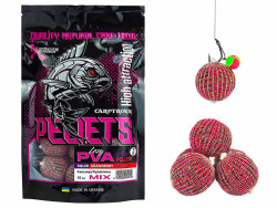 Готові ПВА стіки Lazy PVA Кальмар-Журавлина (Squid-Cranberry) 15шт 