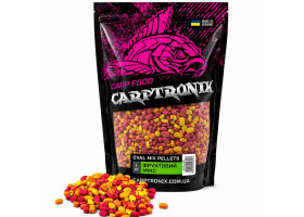 Пеллетс Carptronik OVAL MIX Фруктовый микс 1 кг