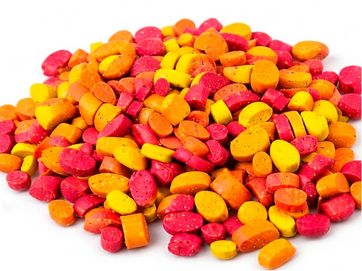 Пелетс Carptronik OVAL MIX Фруктовий мікс 1 кг Пелетс Carptronik OVAL MIX Фруктовий мікс 1 кг