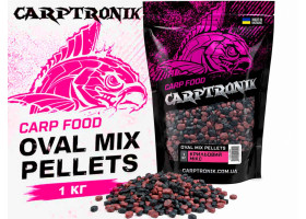 Пеллетс Carptronik OVAL MIX Крилевый микс 1 кг-foto3