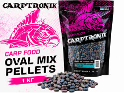 Пеллетс Carptronik OVAL MIX Протеиновый микс 1 кг-foto3