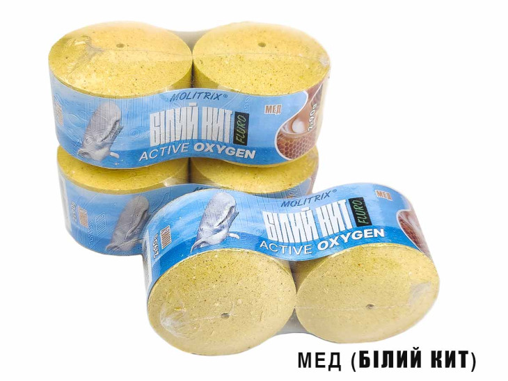 Донний технопланктон Molitrix Білий Кит (2х90г Мед)