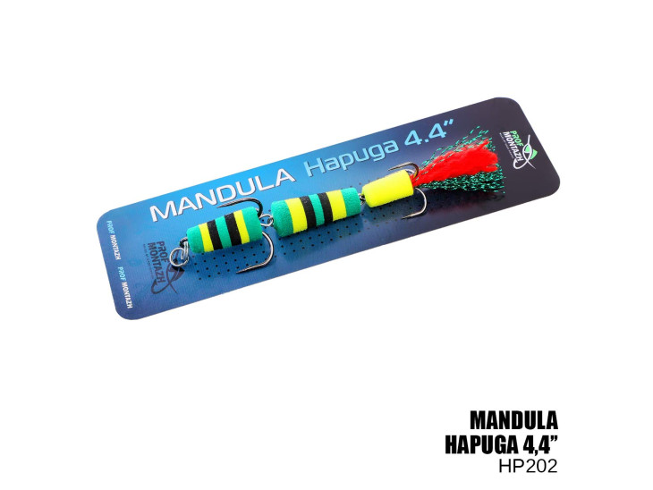 Мандула Hapuga 4.4" 110мм (HP202) Мандула Hapuga 4.4" 110мм (HP202)