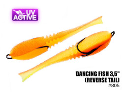 Поролоновая рыбка Dancing Fish 3,5" (Reverse Tail) #805 (5шт) Поролоновая рыбка Dancing Fish 3,5" (Reverse Tail) #805 (5шт)