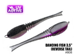 Поролоновая рыбка Dancing Fish 3,5" (Reverse Tail) #808 (5шт) Поролоновая рыбка Dancing Fish 3,5" (Reverse Tail) #808 (5шт)