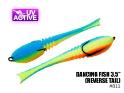 Поролоновая рыбка Dancing Fish 3,5" (Reverse Tail) #811 (5шт) Поролоновая рыбка Dancing Fish 3,5" (Reverse Tail) #811 (5шт)