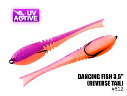 Поролоновая рыбка Dancing Fish 3,5" (Reverse Tail) #812 (5шт) Поролоновая рыбка Dancing Fish 3,5" (Reverse Tail) #812 (5шт)