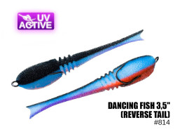 Поролоновая рыбка Dancing Fish 3,5" (Reverse Tail) #814 (5шт) Поролоновая рыбка Dancing Fish 3,5" (Reverse Tail) #814 (5шт)