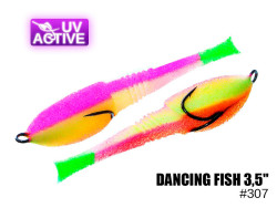 Поролоновая рыбка Dancing Fish 3,5" #307 (5шт)