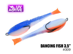 Поролоновая рыбка Dancing Fish 3,5" #309 (5шт)