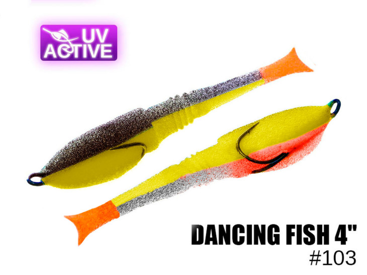 Поролоновая рыбка Dancing Fish 4" #103 (5шт) Поролоновая рыбка Dancing Fish 4" #103 (5шт)