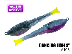 Поролонова рибка Dancing Fish 4" #108 (5шт)