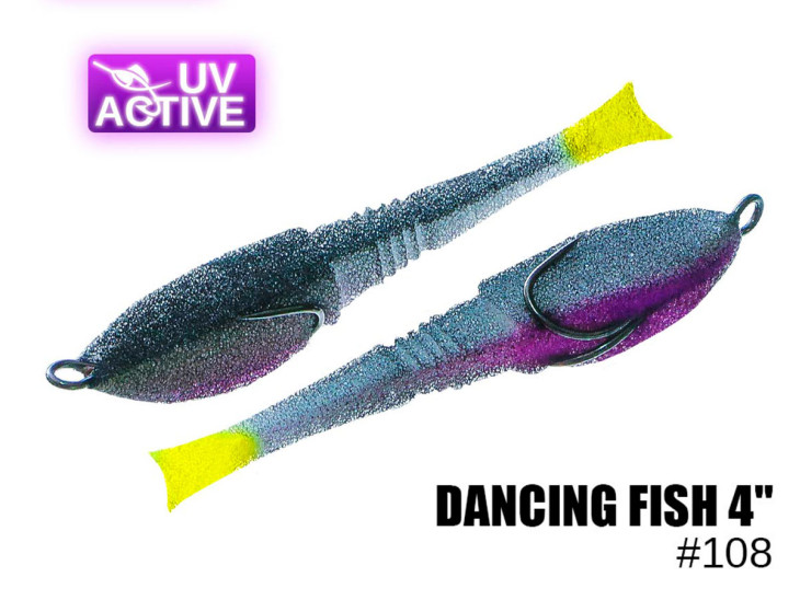 Поролоновая рыбка Dancing Fish 4" #108 (5шт) Поролоновая рыбка Dancing Fish 4" #108 (5шт)