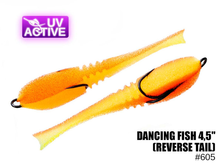 Поролонова рибка Dancing Fish 4.5" (Reverse Tail) #605 (5шт) Поролонова рибка Dancing Fish 4.5" (Reverse Tail) #605 (5шт)