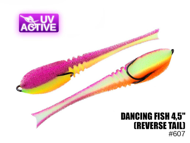 Поролонова рибка Dancing Fish 4.5" (Reverse Tail) #607 (5шт) Поролонова рибка Dancing Fish 4.5" (Reverse Tail) #607 (5шт)