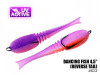 Поролоновая рыбка Dancing Fish 4.5" (Reverse Tail) #613 (5шт) Поролоновая рыбка Dancing Fish 4.5" (Reverse Tail) #613 (5шт)