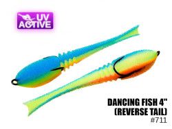 Поролоновая рыбка Dancing Fish 4" (Reverse Tail) #711 (5шт) Поролоновая рыбка Dancing Fish 4" (Reverse Tail) #711 (5шт)