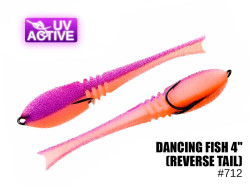 Поролоновая рыбка Dancing Fish 4" (Reverse Tail) #712 (5шт) Поролоновая рыбка Dancing Fish 4" (Reverse Tail) #712 (5шт)