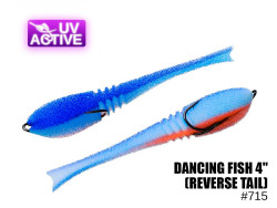 Поролоновая рыбка Dancing Fish 4" (Reverse Tail) #715 (5шт) Поролоновая рыбка Dancing Fish 4" (Reverse Tail) #715 (5шт)