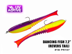 Поролоновая рыбка Dancing Fish 7,2" (Reverse Tail) #107 (1шт) Поролоновая рыбка Dancing Fish 7,2" (Reverse Tail) #107 (1шт)