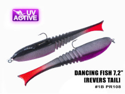 Поролоновая рыбка Dancing Fish 7,2" (Reverse Tail) #108 (1шт) Поролоновая рыбка Dancing Fish 7,2" (Reverse Tail) #108 (1шт)