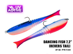 Поролоновая рыбка Dancing Fish 7,2" (Reverse Tail) #109 (1шт) Поролоновая рыбка Dancing Fish 7,2" (Reverse Tail) #109 (1шт)