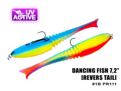 Поролоновая рыбка Dancing Fish 7,2" (Reverse Tail) #111 (1шт) Поролоновая рыбка Dancing Fish 7,2" (Reverse Tail) #111 (1шт)