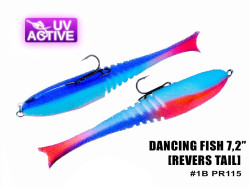 Поролоновая рыбка Dancing Fish 7,2" (Reverse Tail) #115 (1шт) Поролоновая рыбка Dancing Fish 7,2" (Reverse Tail) #115 (1шт)