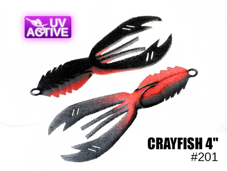 Поролоновый рак CrayFish 4" #201 (2шт) Поролоновый рак CrayFish 4" #201 (2шт)